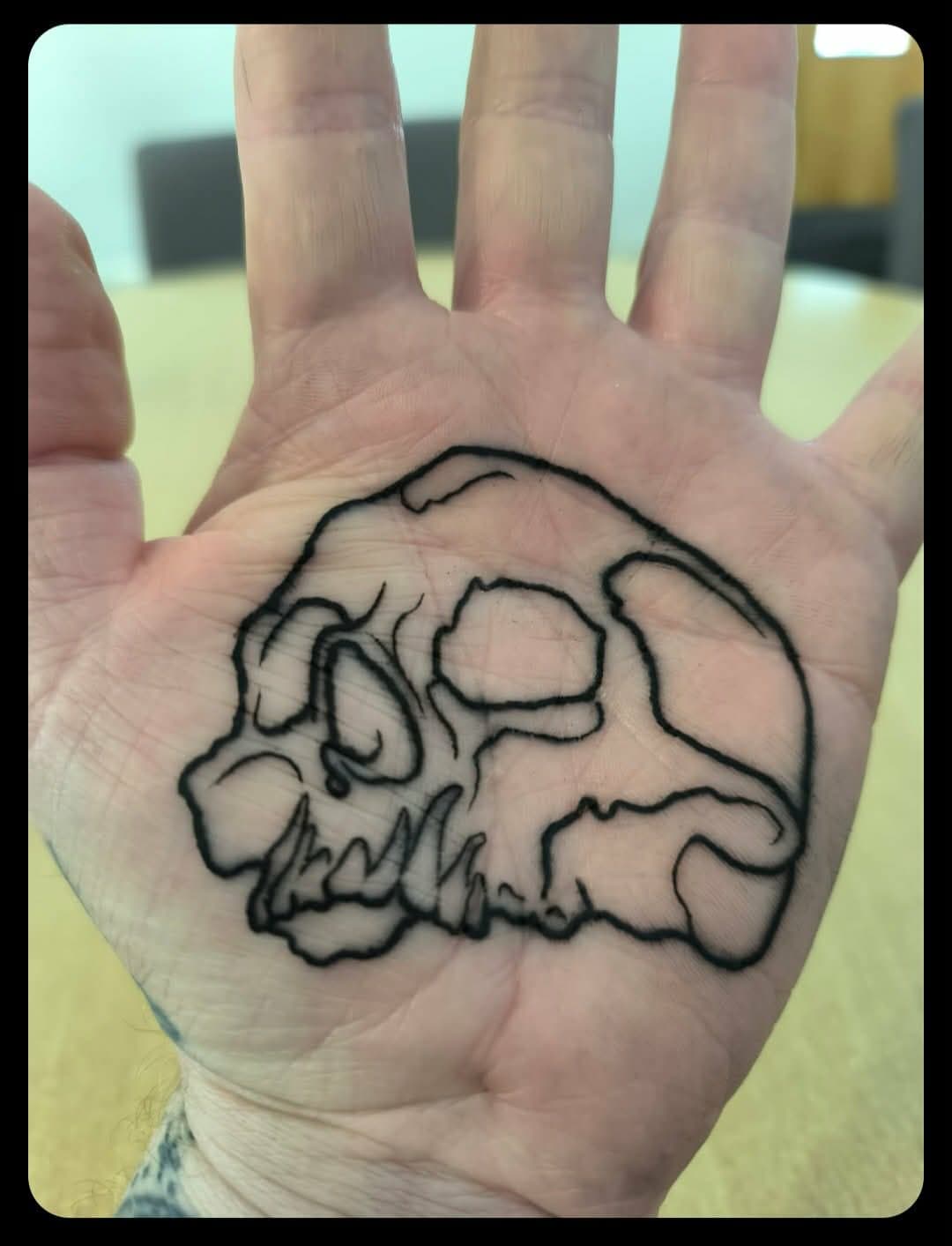 Palm Skull